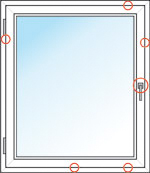 Sicherheit bei Fenstern